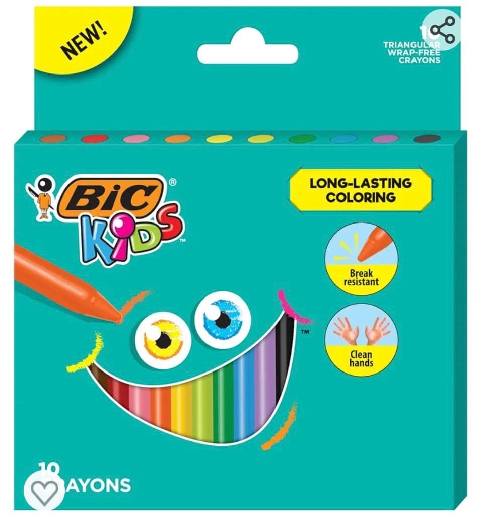 Big crayons colours – Daily Essentials USA