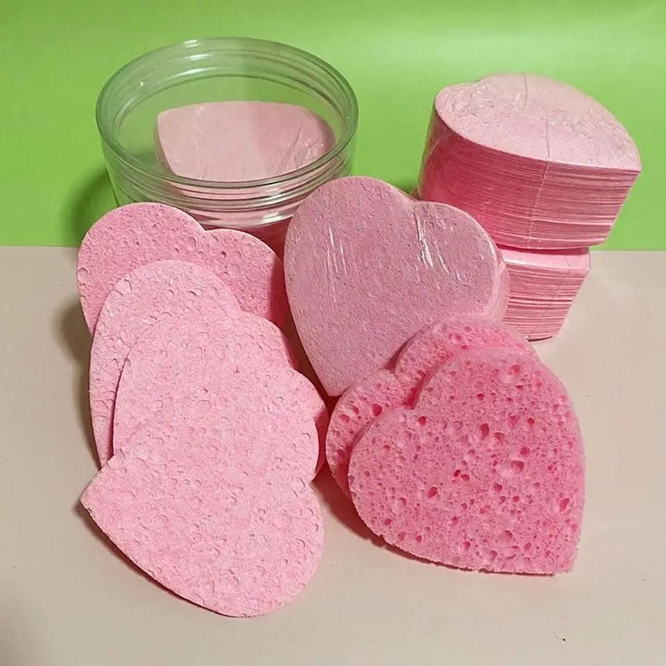 Compressed Facial heart sheets